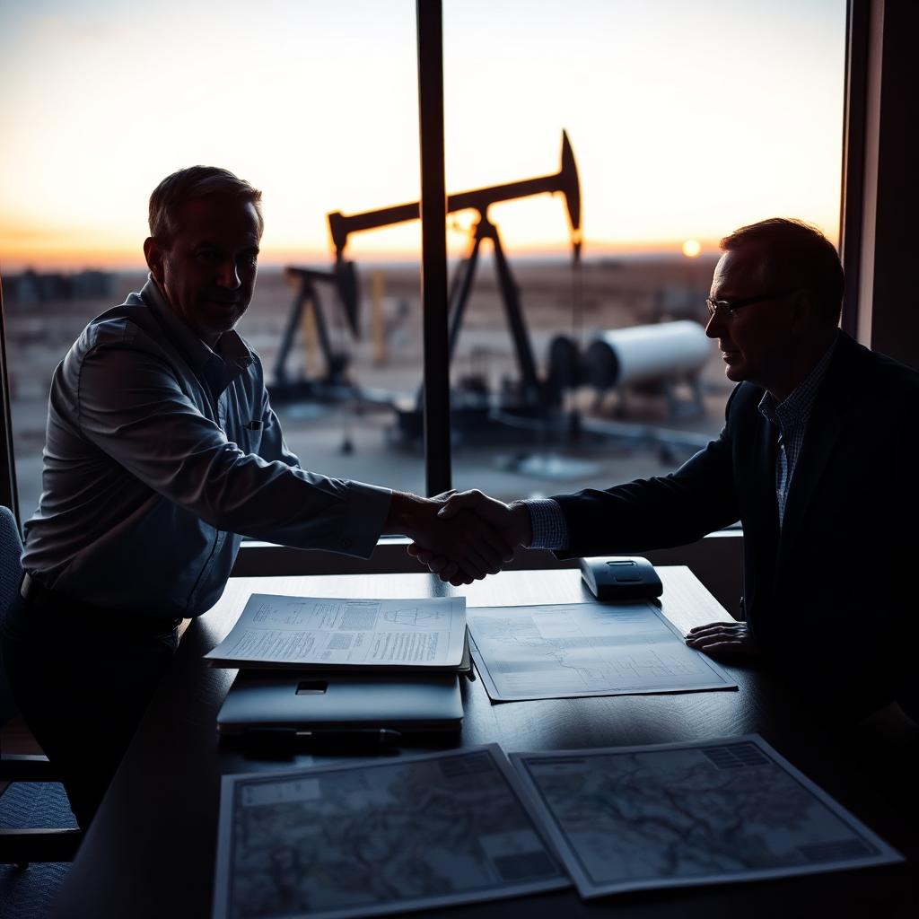 Operator and Precision Oil agreeing a joint venture